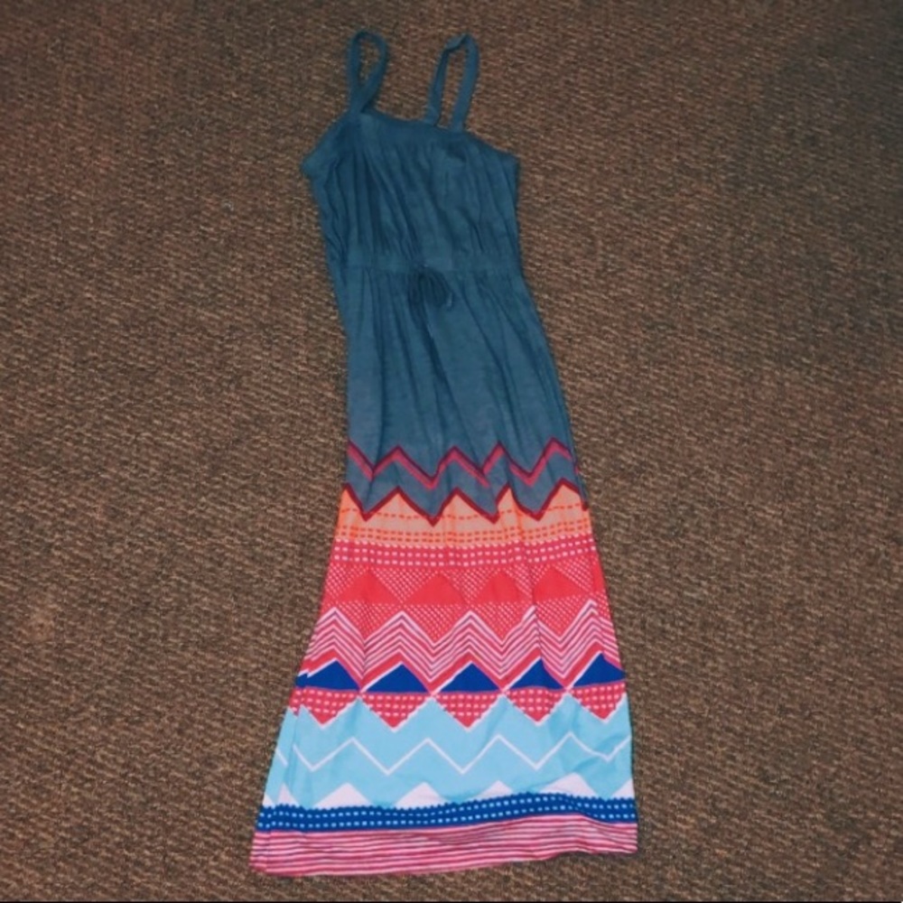 Girls Gray Old Navy Long Dress